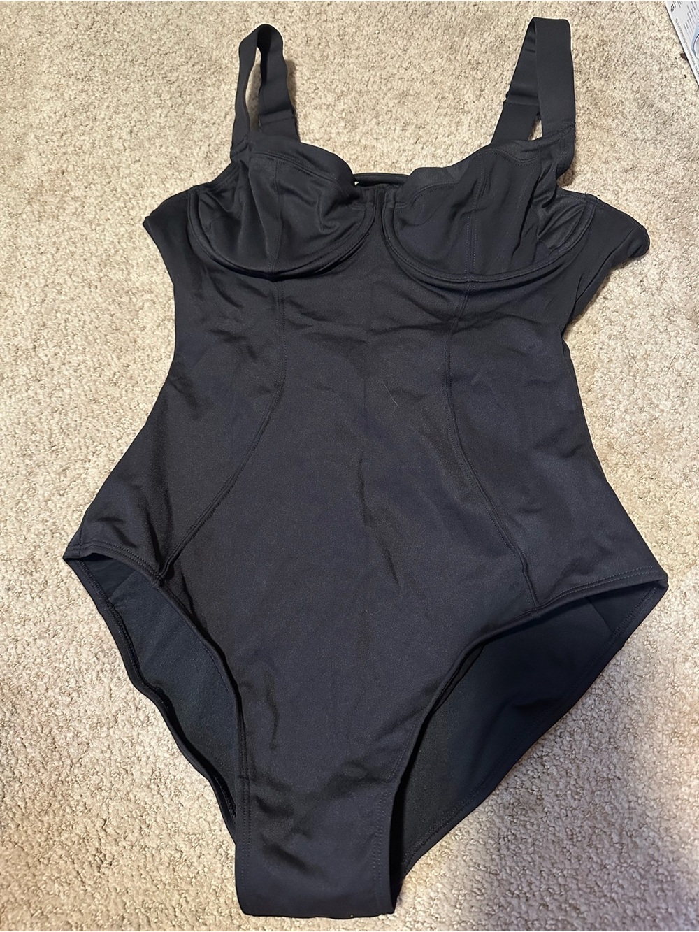 NWT TA3 Lifty one piece swimsuit black medium b/c - Picture 4 of 6